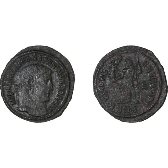 Moneda Imperio Romano Follis Constantino I 313-317 d.C.