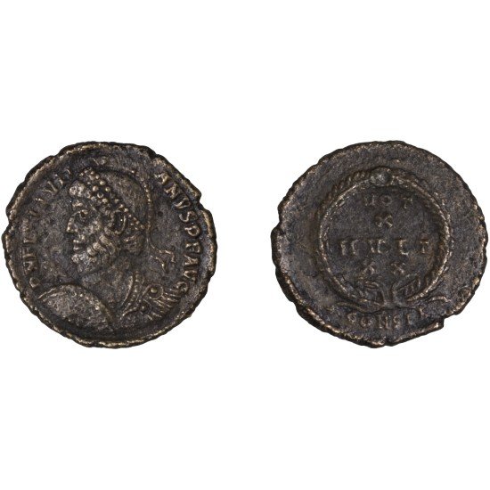 Moneda Imperio Romano Centenional Juliano II 362-363 d.C.