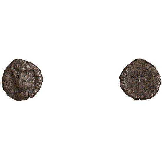 Moneda Imperio Romano Nummus Arcadio 404-406 d.C.