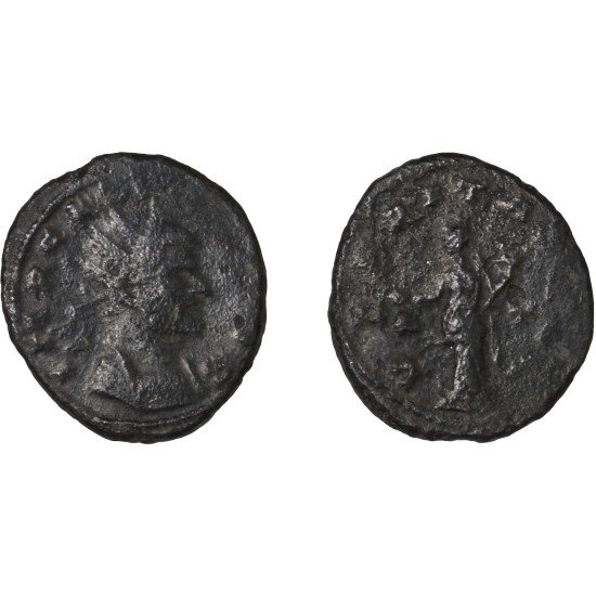 Moneda Imperio Romano Antoniniano Claudio II 269-270 d.C.