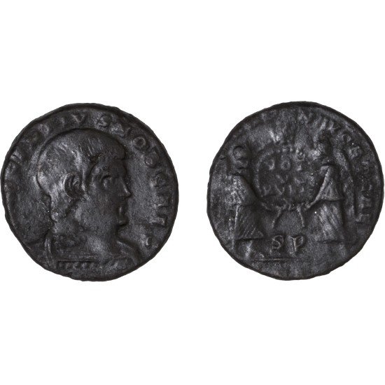 Moneda Imperio Romano Maiorina Decencio 352 d.C.