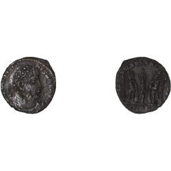 Moneda Imperio Romano Centenional Constantino I 336-337 d.C.
