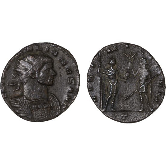 Moneda Imperio Romano Antoniniano Aureliano 272 d.C.
