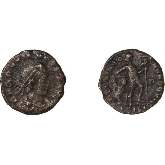 Moneda Imperio Romano Centenional Graciano 367-372 d.C.
