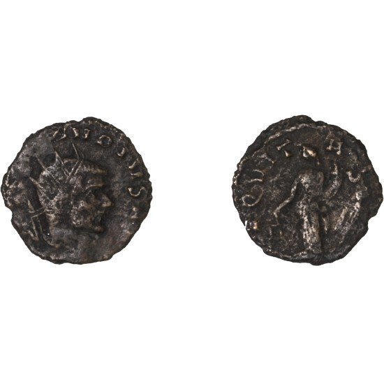 Moneda Imperio Romano Antoniniano Claudio II 268-269 d.C.
