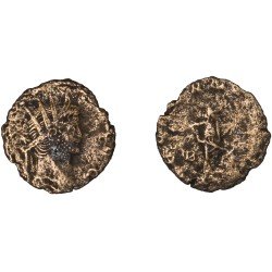 Moneda Imperio Romano Antoniniano Galieno 265-267 d.C.