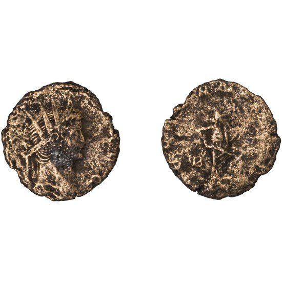 Moneda Imperio Romano Antoniniano Galieno 265-267 d.C. Moneda Imperio Romano Antoniniano Galieno 265-267 d.C.