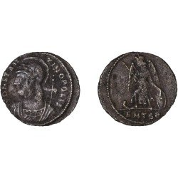 Moneda Imperio Romano Centenional Constantino I 330-333 d.C.
