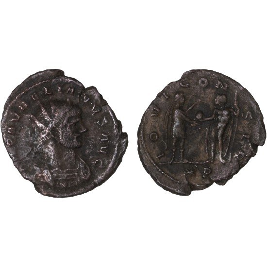 Moneda Imperio Romano Antoniniano Aureliano 271-272 d.C.