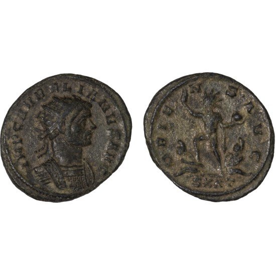 Moneda Imperio Romano Antoniniano Aureliano 274 d.C.