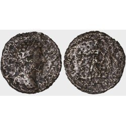 Moneda Imperio Romano As Marco Aurelio 163-164 d.C.