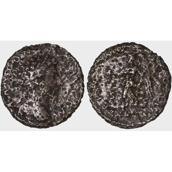 Moneda Imperio Romano As Marco Aurelio 163-164 d.C.