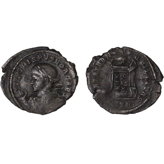 Moneda Imperio Romano Centenional Crispo 322 d.C.