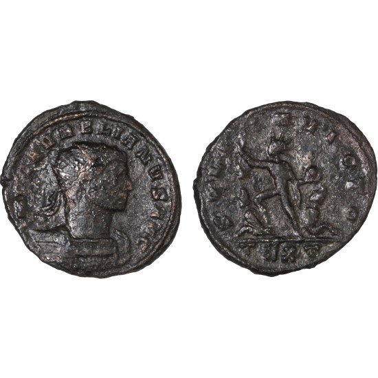Moneda Imperio Romano Antoniniano Aureliano 274 d.C.