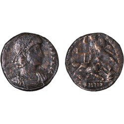 Moneda Imperio Romano Maiorina Constancio II 351-352 d.C.