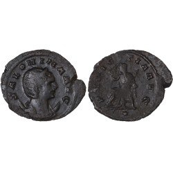 Moneda Imperio Romano Antoniniano Salonina 266-267 d.C.