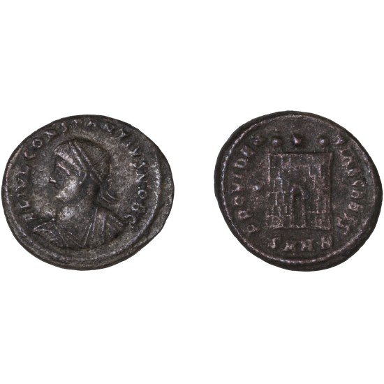 Moneda Imperio Romano Centenional Constancio II 324-325 d.C.
