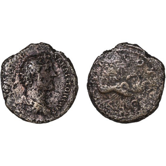 Moneda Imperio Romano As Antonino Pío 138 d.C.