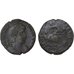 Moneda Imperio Romano Maiorina Constancio II 352-353 d.C.