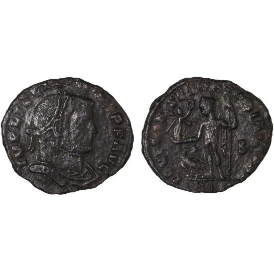 Moneda Imperio Romano Follis Licinio I 313 d.C.