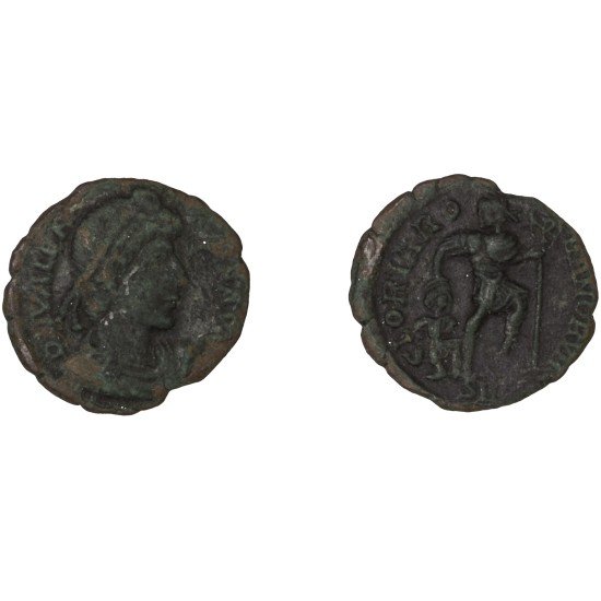 Moneda Imperio Romano Centenional Valente 364-367 d.C.
