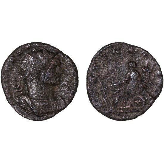 Moneda Imperio Romano Antoniniano Aureliano 270-271 d.C.