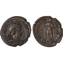 Moneda Imperio Romano Decargiro Teodosio I 393-395 d.C. Moneda Imperio Romano Decargiro Teodosio I 393-395 d.C.