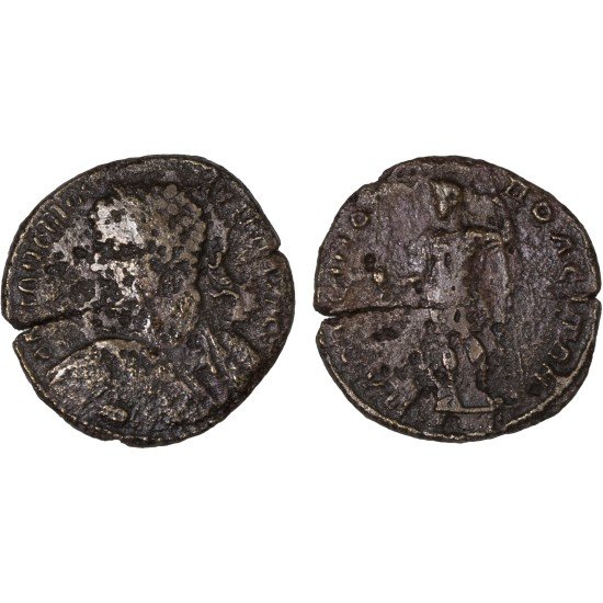 Moneda Imperio Romano Tetrassarion Caracalla 211-217 d.C.