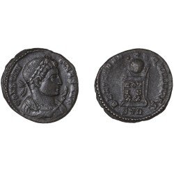 Moneda Imperio Romano Centenional Constantino I 321 d.C.