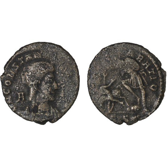 Moneda Imperio Romano Maiorina Constancio Galo 352-353 d.C.