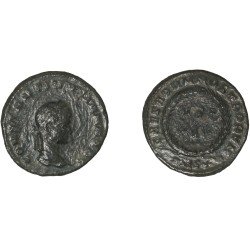 Moneda Imperio Romano Centenional Constantino II 320-321 d.C.