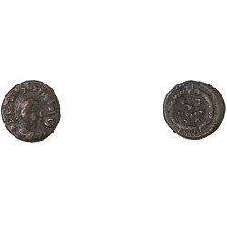 Moneda Imperio Romano ¼ de maiorina imitativa Teodosio I después de 379 d.C.