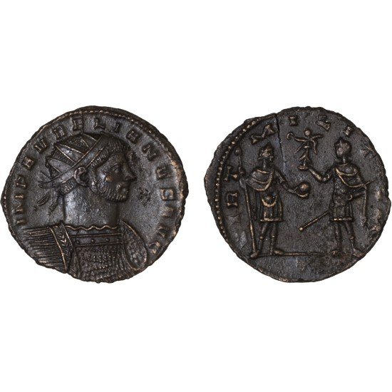 Moneda Imperio Romano Antoniniano Aureliano 272 d.C.