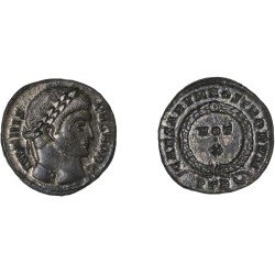 Moneda Imperio Romano  Centenional Crispo 323-324 d.C.