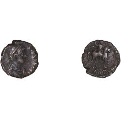 Moneda Imperio Romano Centenional Teodosio I 393-395 d.C. Moneda Imperio Romano Centenional Teodosio I 393-395 d.C.