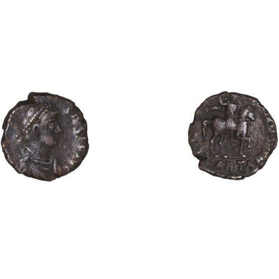 Moneda Imperio Romano Centenional Teodosio I 393-395 d.C.