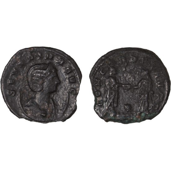 Moneda Imperio Romano Antoniniano Severina 274-275 d.C. Moneda Imperio Romano Antoniniano Severina 274-275 d.C.