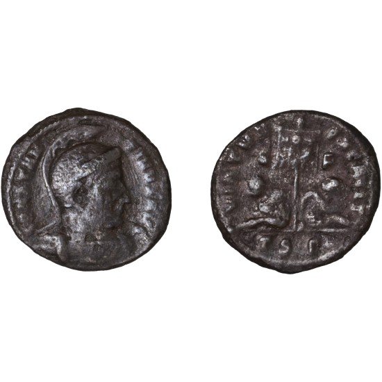 Moneda Imperio Romano Centenional Constantino I 320 d.C.