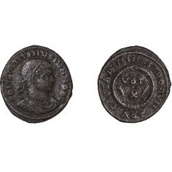 Moneda Imperio Romano  Centenional Constantino II  322 d.C.