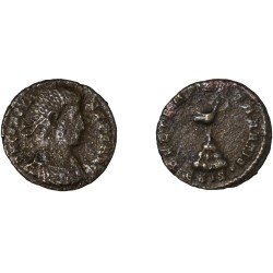 Moneda Imperio Romano ¼ de maiorina Constante 348-349 d.C.