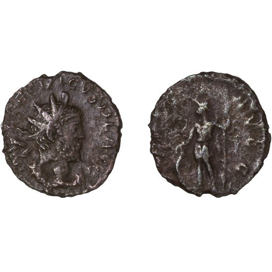 Moneda Imperio Romano Antoniniano Tétrico I 273 d.C.