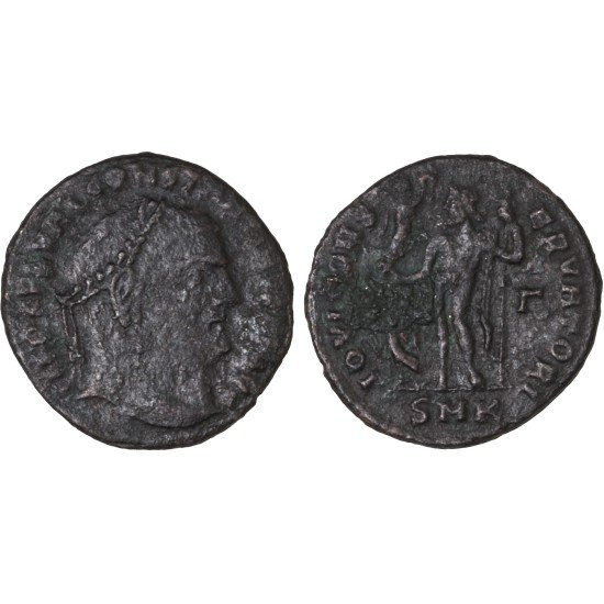 Moneda Imperio Romano Follis Constantino I 313-315 d.C.