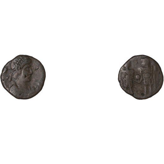 Moneda Imperio Romano Centenional Honorio/Teodosio II 415-423 d.C.