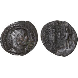 Moneda Imperio Romano Radiado post reforma Galerio 295-299 d.C.
