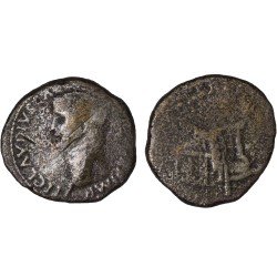 Moneda Imperio Romano Dupondio Claudio I 41-42 d.C. Moneda Imperio Romano Dupondio Claudio I 41-42 d.C.