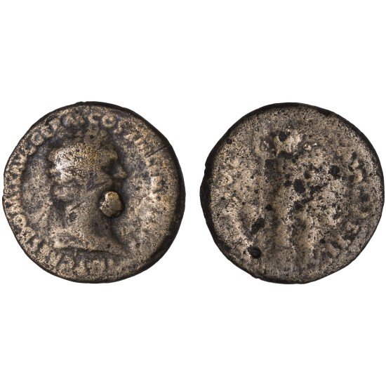 Moneda Imperio Romano As Domiciano 90-91 d.C.