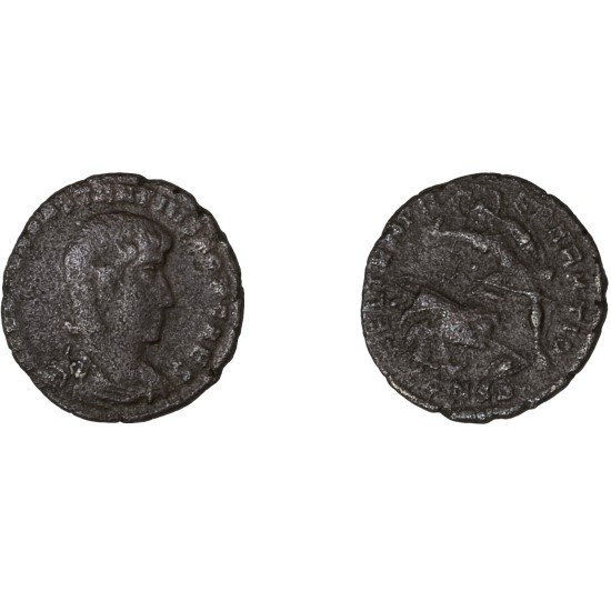 Moneda Imperio Romano Maiorina Constancio Galo 353-354 d.C.