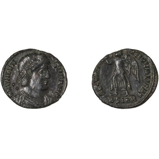 Moneda Imperio Romano Centenional Valente 364 d.C.