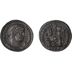 Moneda Imperio Romano Centenional Constantino I 328 d.C.