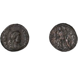 Moneda Imperio Romano Centenional Arcadio 384-388 d.C.